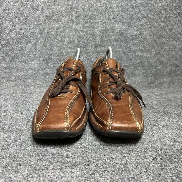 Pikolinos Lace Up Shoes Mens 41 / US 8 Brown Leather Comfort Oxford - Picture 2 of 10